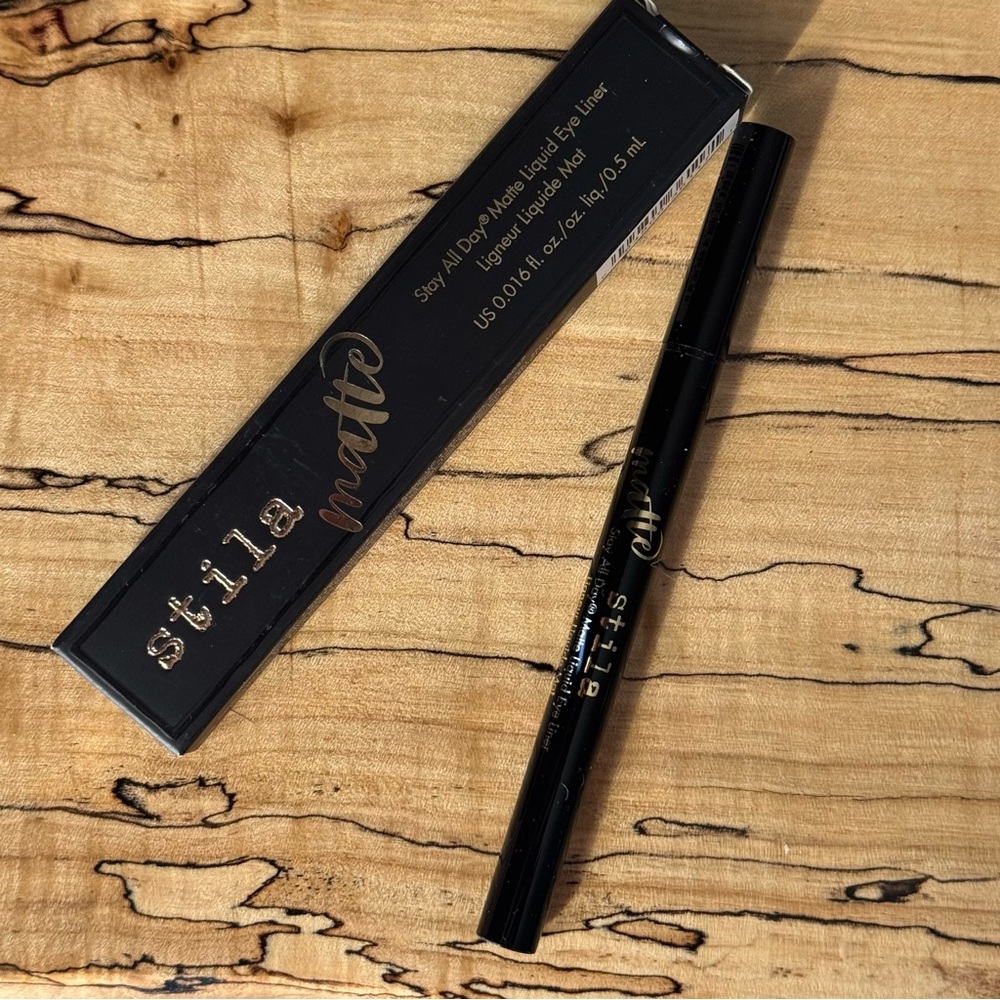 NIB Stila Stay All Day Matte Liquid Eye Liner - Intense Black